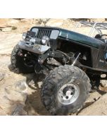 Mountain Off-Road Stubby Shackle Reversal Kit with Bolt On Shackle Mount for 87-95 Jeep Wrangler YJ