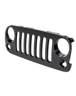 Mopar 68046306AB Grille in Primer Black for 07-18 Jeep Wrangler JK