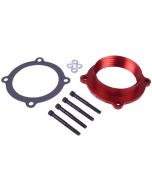 AIRAID 300-637 PowerAid Throttle Body Spacer for 12-20 Jeep Wrangler JL & JK with 3.6L engine