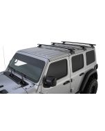 Rhino-Rack  Vortex 3-Bar Backbone Roof Rack for 18-20 Jeep Wrangler JL Unlimited with Hardtop