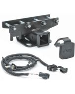 Quadratec  Premium 2" Receiver Hitch with Wiring Kit and Hitch Plug for 07-18 Jeep Wrangler JK