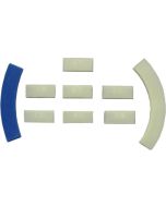 Crown Automotive 15866 Shift Pad Kit for 87-06 Jeep Wrangler YJ & TJ; 83-85 & 87-01 Cherokee XJ; 93-04 Grand Cherokee ZJ & WJ; 82-91 SJ & J Series and 02-07 Liberty KJ 