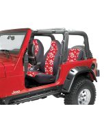 FR/RR CVRS W/O LOGO 97-02 TJ-RED/HIBIS