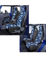 FR/RR CVRS W/AB W/SA 07 JK 4DR-BLU/HIBS