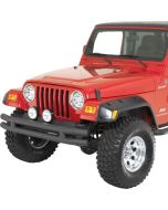 Quadratec QR3 Dual-Tube Front Bumper for 76-06 Jeep CJ, YJ, TJ & Unlimited