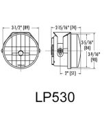 PIAA  LP530 Series SAE  3.5" LED Lamp Kit 