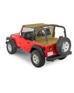 QuadraTop Bimini Top for 97-06 Jeep Wrangler TJ