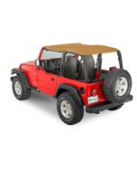 QuadraTop  Bimini Top Plus for 97-06 Jeep Wrangler TJ