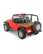 QuadraTop  Tonno Cover for 97-02 Jeep Wrangler TJ with Factory Soft Top