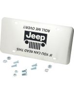 AUG ETCHED SS ROLL ME OVER PLATE