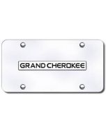 AUG 3D LOGO SS GRAND CHEROKEE PLATE