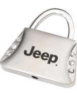 AUG JEWELED JEEP LOGO KEY CHAIN