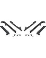 Rampage Products 61098 Door Surrounds for 07-18 Jeep Wrangler Unlimited JK 4 Door