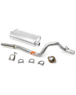 DynoMax 17340 Super Turbo Cat Back Kit for 93-01 Jeep Cherokee XJ with 4.0L I-6 Engine
