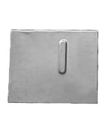 MDJ FRT SIDE PANEL PLATE 81-85 CJ8 PASS