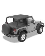 BESTOP COMBO SAFARI 07-09 JK 2DR TOP OFF BLK