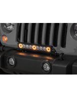 Quadratec  J3 LED 17" Light Bar with Grille Mount Brackets and Wiring for 07-18 Jeep Wrangler JK