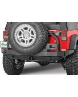 Smittybilt KIT 76896 XRC Rear Atlas Bumper and Tire Carrier for 07-18 Jeep Wrangler JK