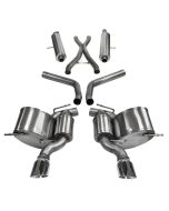 Corsa Performance  Sport Cat Back System for 12-21 Jeep Grand Cherokee WK2 SRT8 with 6.4L