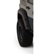 Bushwacker 10078-02 Factory Coverage 9.5" Width Rear Pocket Style Fender Flares for 07-18 Jeep Wrangler JK 2 Door