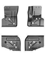 Key Parts  Original Replacement Stamped Steel 4pc Floor Section Kit for 97-06 Jeep Wrangler TJ