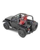 Dirtydog 4X4  Front Seat Pet Divider for 07-18 Jeep Wrangler JK