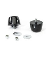 Daystar KJ71051BK Hood Bumpers for 95-15 Jeep Wrangler YJ, TJ, and JK