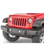 Kentrol  Stainless Steel Euro Headlight Guards for 07-18 Jeep Wrangler JK