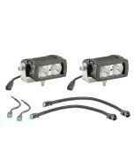 QUAD 4IN LED BAR FLOOD 97-04 W/FAC HARN 97109 1033