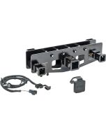 VersaHitch 2" Receiver Hitch with Wiring Kit, Jeep Logo Plug & Step for 07-18 Jeep Wrangler JK
