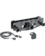 VersaHitch  2" Receiver Hitch with Wiring Kit, Jeep Logo Plug & Step for 07-18 Jeep Wrangler JK
