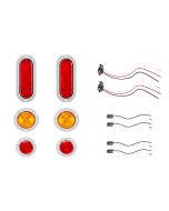 Truck-Lite ILS LED Tail Light Kit for 84-01 Jeep Cherokee XJ with JCR HD Tail Light Housings