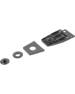 PPR Industries Hardtop Liftgate Glass Hinge for 87-06 Jeep Wrangler YJ & TJ