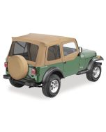 SUPERTOP W/UPPER DOORS YJ SPICE         54600-37