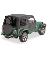 SUPERTOP W/2PC DOORS W/TINT 97-06 BLKDN 54713-15