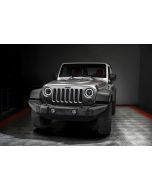 Oracle Lighting 5876-023 Oculus Bi-LED Projector Headlights for 55-86 Jeep CJ, 97-18 Wrangler TJ, JK, & Vehicles with 7" Round Headlights