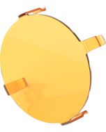 RUR 3.5IN ROUND LIGHT COVER AMBER