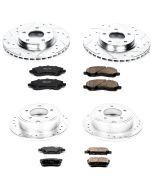 FR/RR 1-CLICK BRAKE KIT W/HDW 07-13 MK  K2840