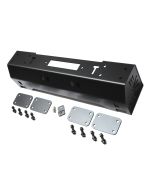 EVO Manufacturing EVO-3057B 1/4 Pounder Front Bumper in Black Powder Coated Steel for 07-18 Jeep Wrangler JK