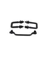 Kentrol  Stainless Steel Windshield Tie Down Kit for 87-95 Jeep Wrangler YJ