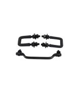 Kentrol Stainless Steel Windshield Tie Down Kit for 87-95 Jeep Wrangler YJ