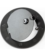 Rugged Ridge  Stainless Steel Locking Fuel Door for 07-18 Jeep Wrangler JK