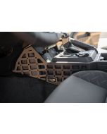 DV8 Toyota Tacoma Gen4 Center Console Molle Panels Digital Device Mount Install Driver Side
