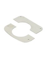 Kentrol  Stainless Steel Steering Column Covers for 76-86 Jeep CJ