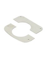 Kentrol Stainless Steel Steering Column Covers for 76-86 Jeep CJ