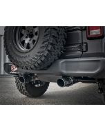 aFe Power  Rebel Series 2.5" 409 Stainless Dual Outlet Cat-Back Exhaust System for 18-20 Jeep Wrangler JL with 3.6L