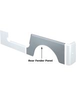 REAR FENDER PANEL LEFT 76-95 CJ7-YJ