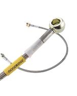 Goodridge USA D-RBL-48 Braided Stainless Rear Brake Hose for 97-06 Jeep Wrangler TJ with 1"-4" Lift