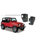 Bushwacker 14001 TrailArmor Rear Corners Guards for 97-06 TJ Bushwacker Fender Flares