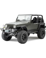 Smittybilt 76721 Front SRC Bumper in Textured Black for 87-06 Jeep Wrangler YJ, TJ & Unlimited